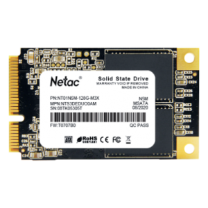 Netac N5M 128GB mSATA SATAIII Solid State Drive (SSD)